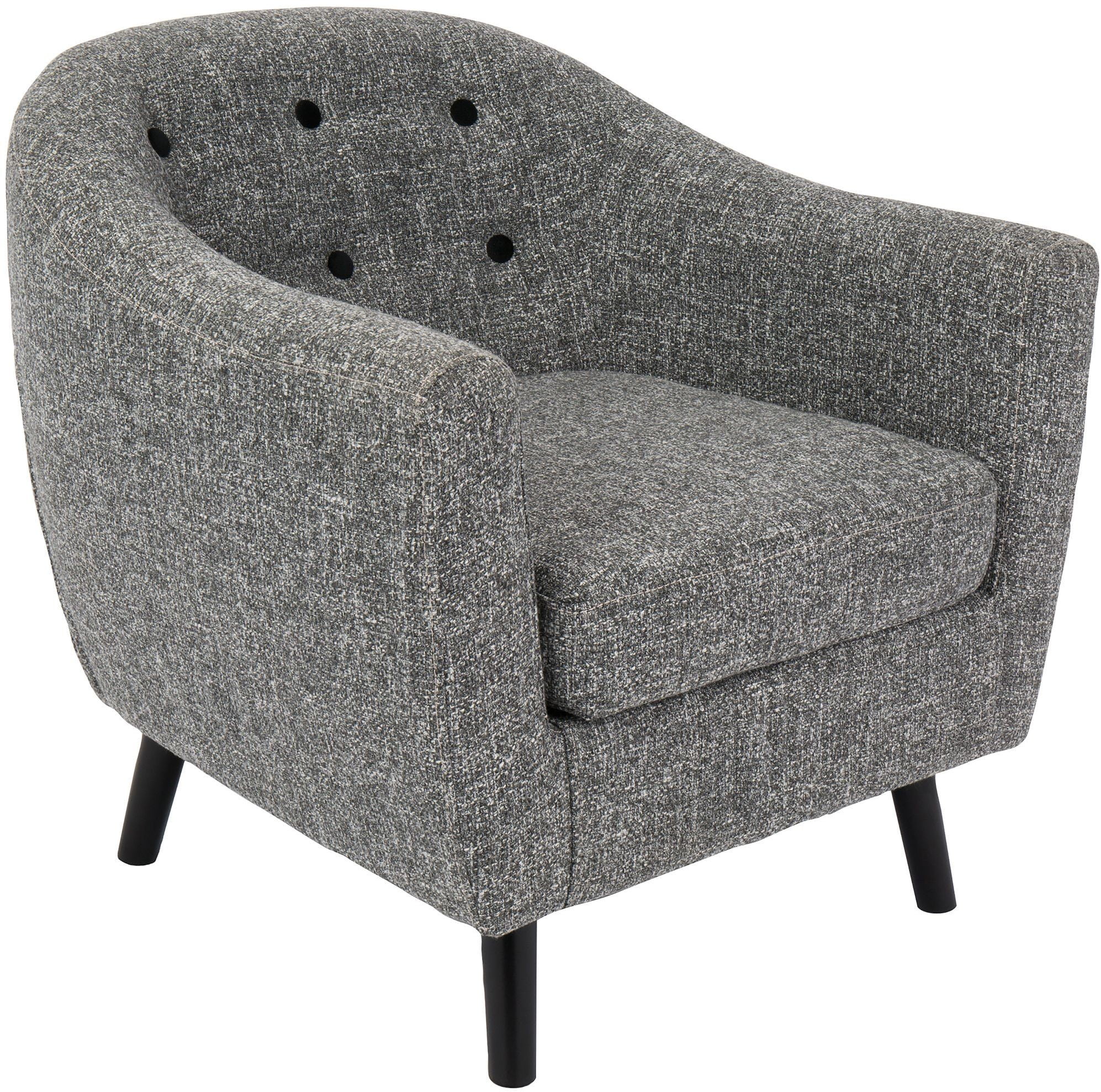 Rockwell Dark Gray Accent Chair from Lumisource Coleman Furniture