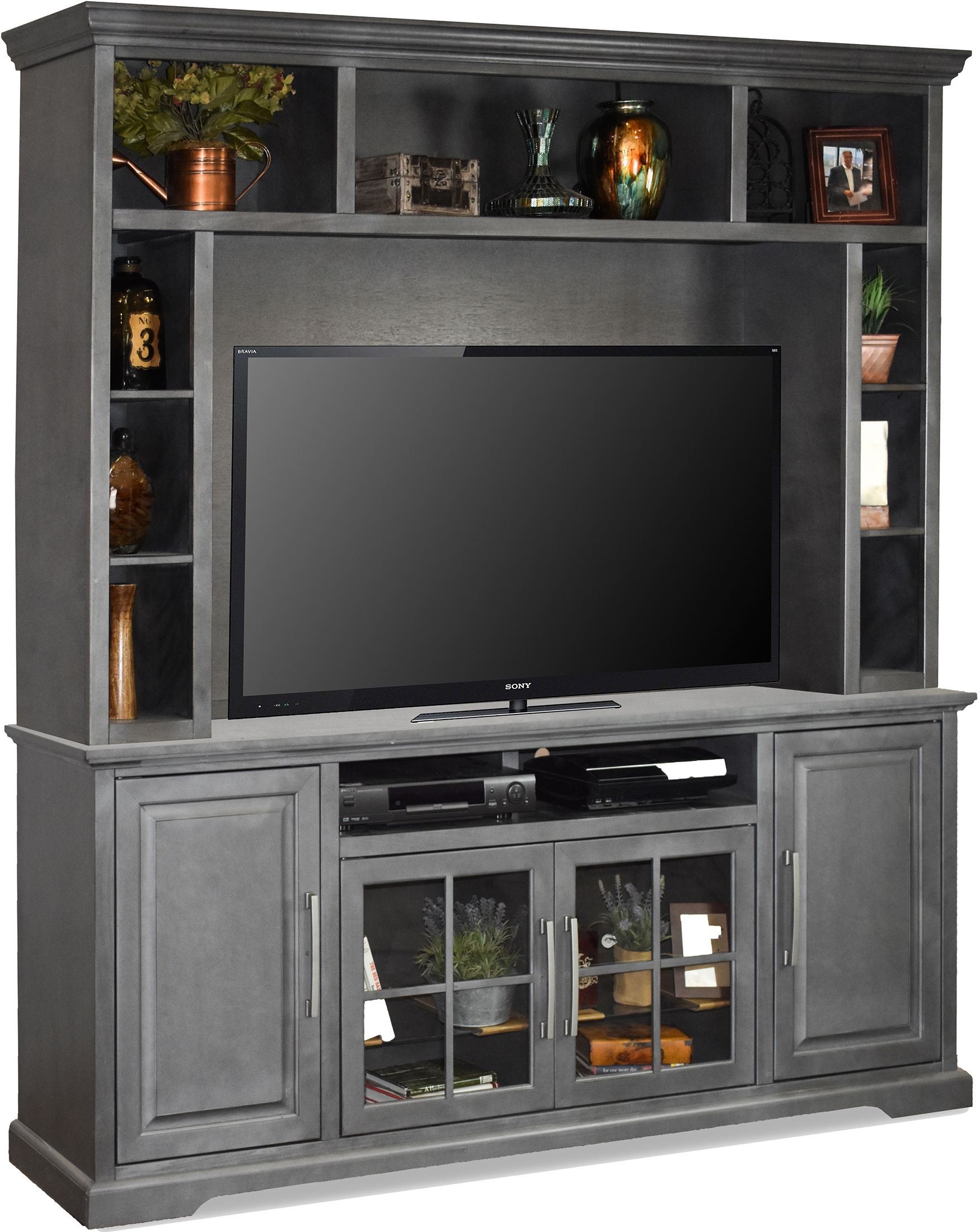 Ironwood Metallic Grey 78" Entertainment Center from Legends Furniture Coleman Furniture