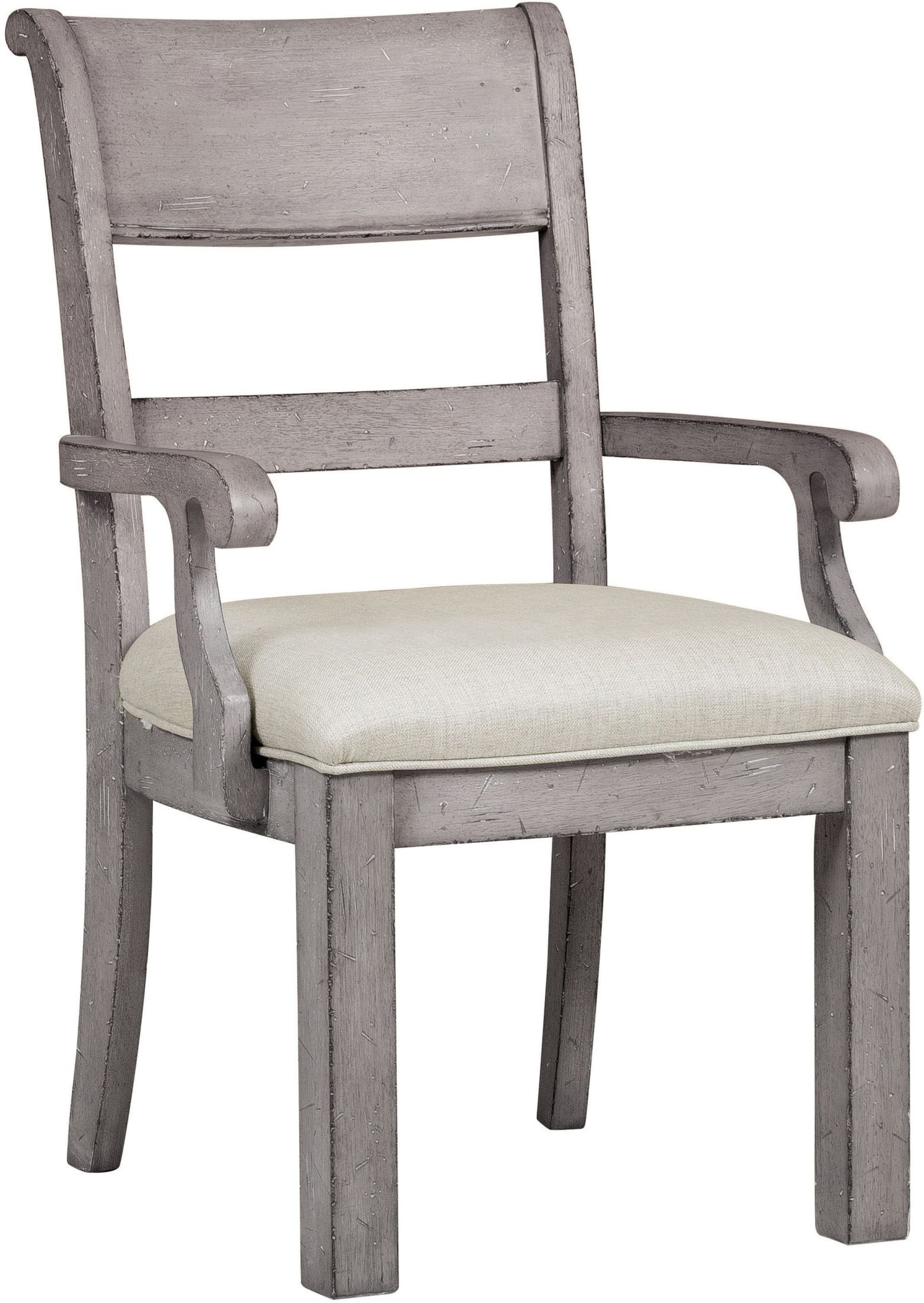 Prospect Hill Gray Arm Chair Set of 2 from Samuel Lawrence Coleman