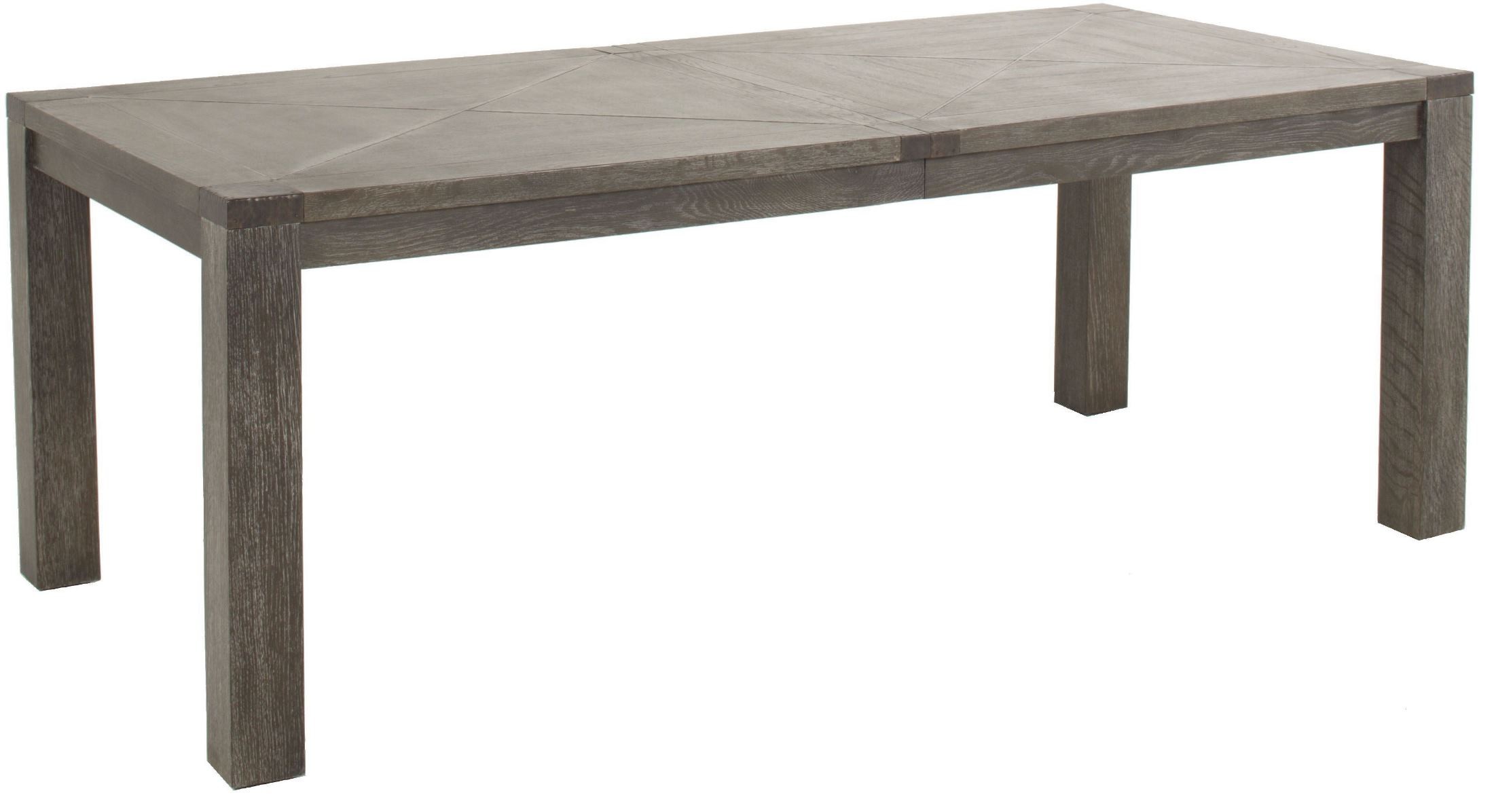 Beckett Dark Gray Cerused Oak Dining Table from Gabby Coleman Furniture