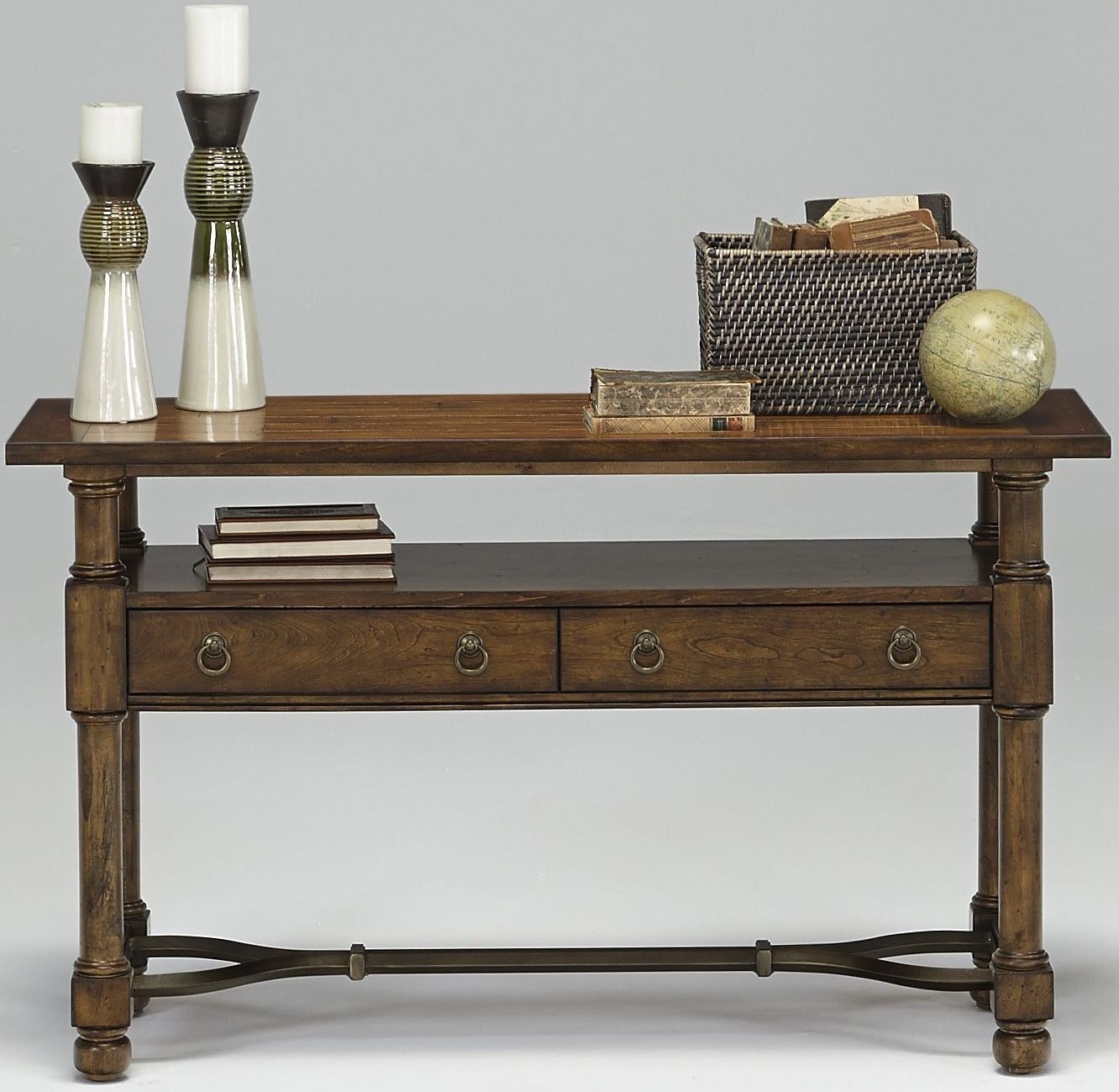 Echo canyon Medium Birch Console Table from Progressive Furniture Coleman Furniture