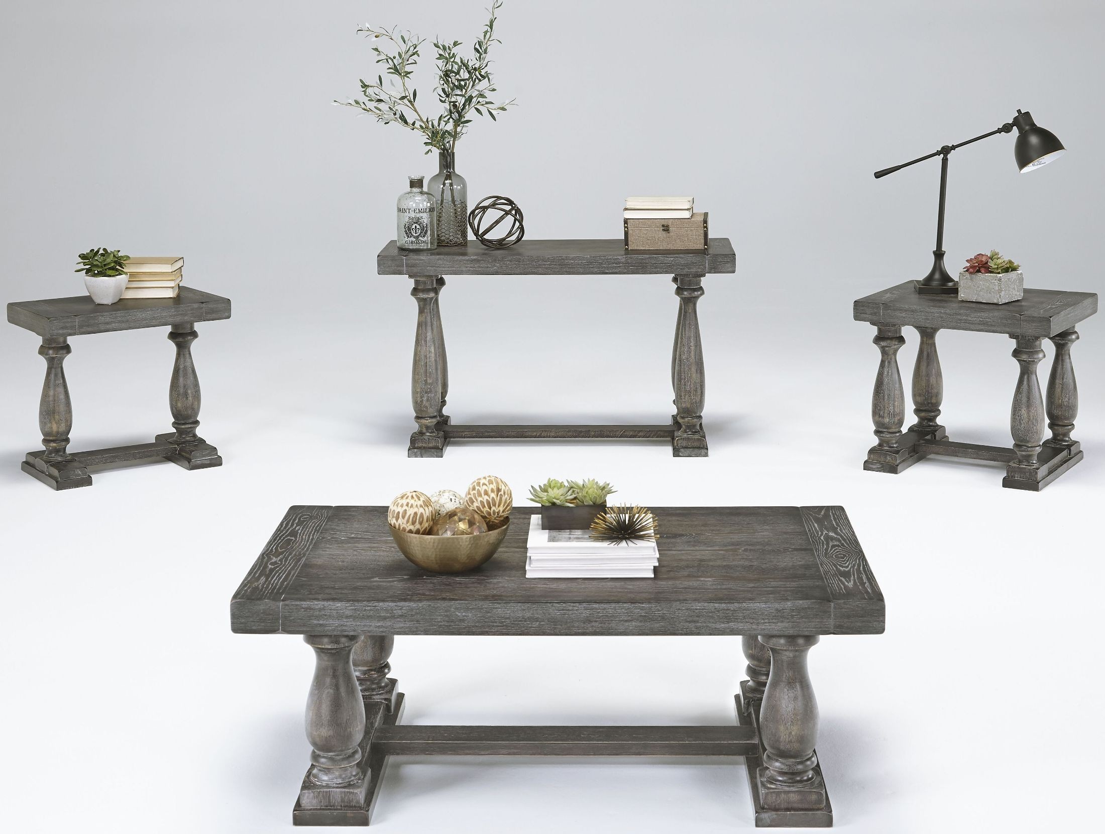 Muse Dove Gray Occasional Table Set from Progressive Furniture