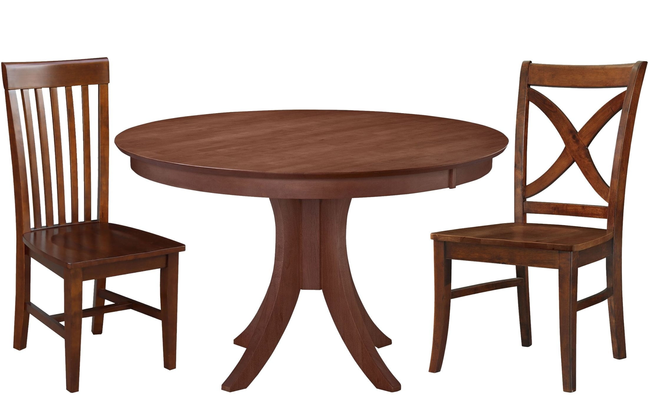 Cosmopolitan Espresso Siena 48" Round Dining Room Set from John Thomas Coleman Furniture