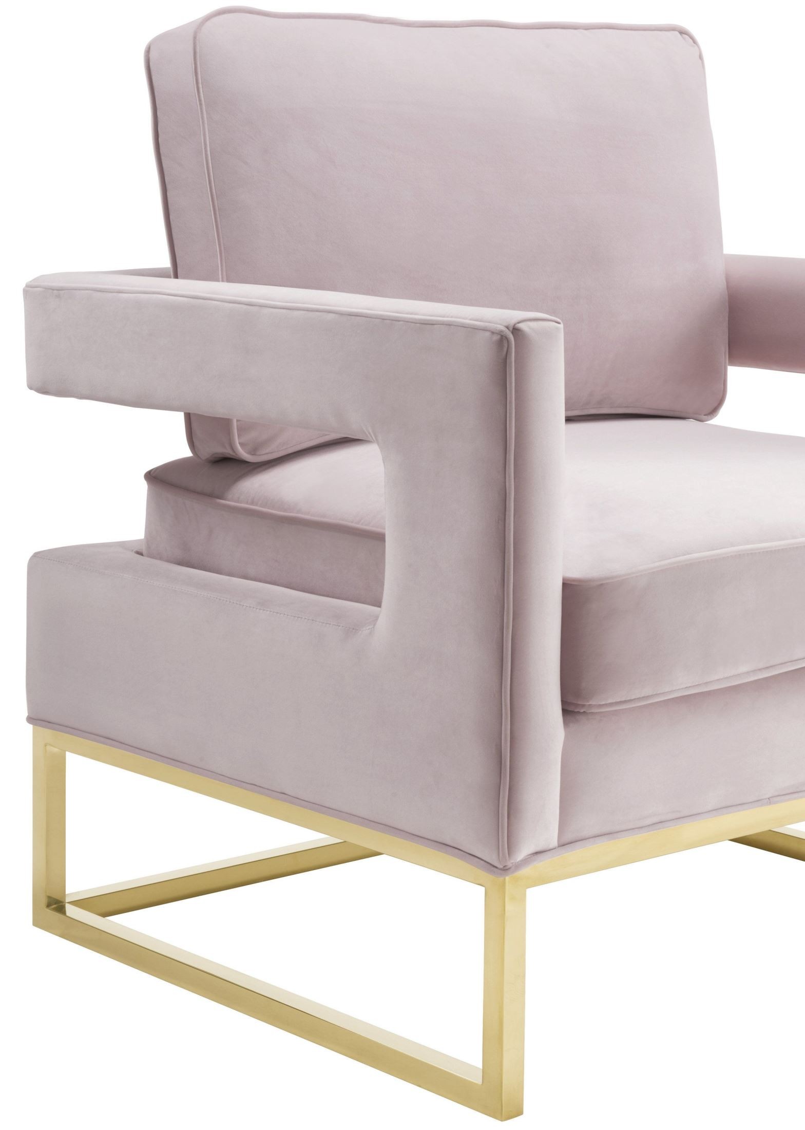 Avery Mauve Velvet Chair from TOV Coleman Furniture