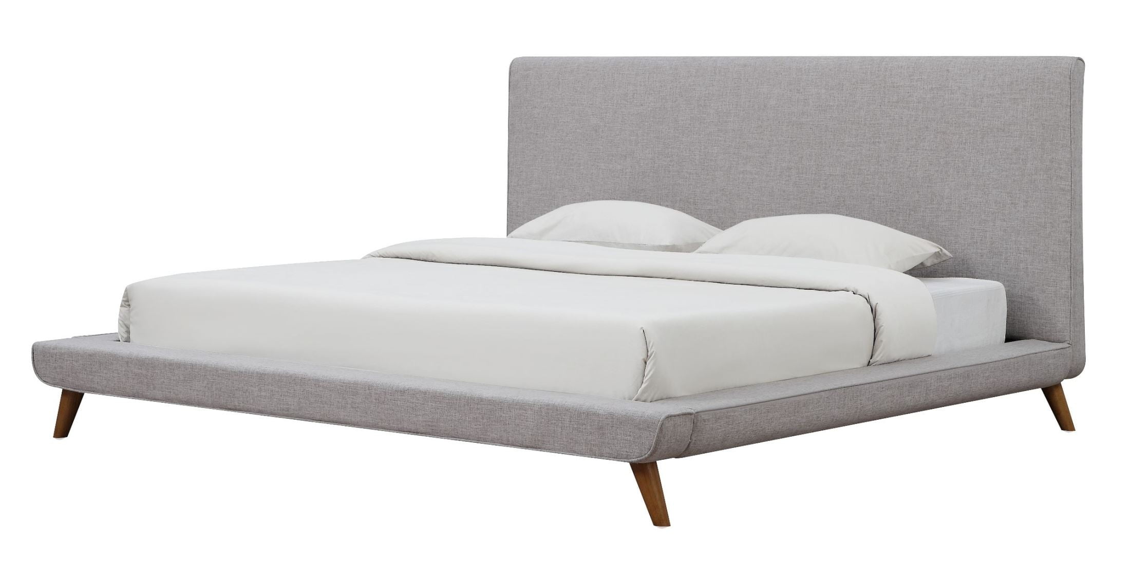 Nixon Beige Linen King Bed from TOV (B14BeigeK) Coleman Furniture