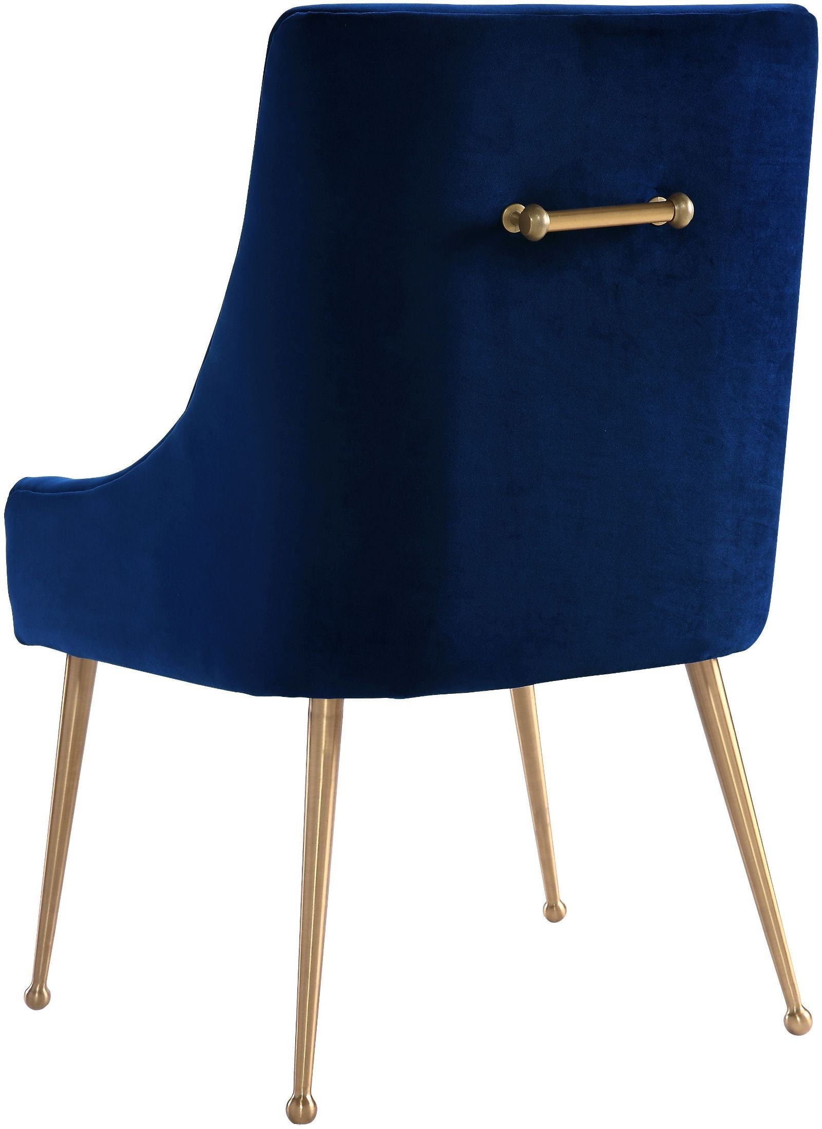 Beatrix Navy Velvet Side Chair from TOV Coleman Furniture