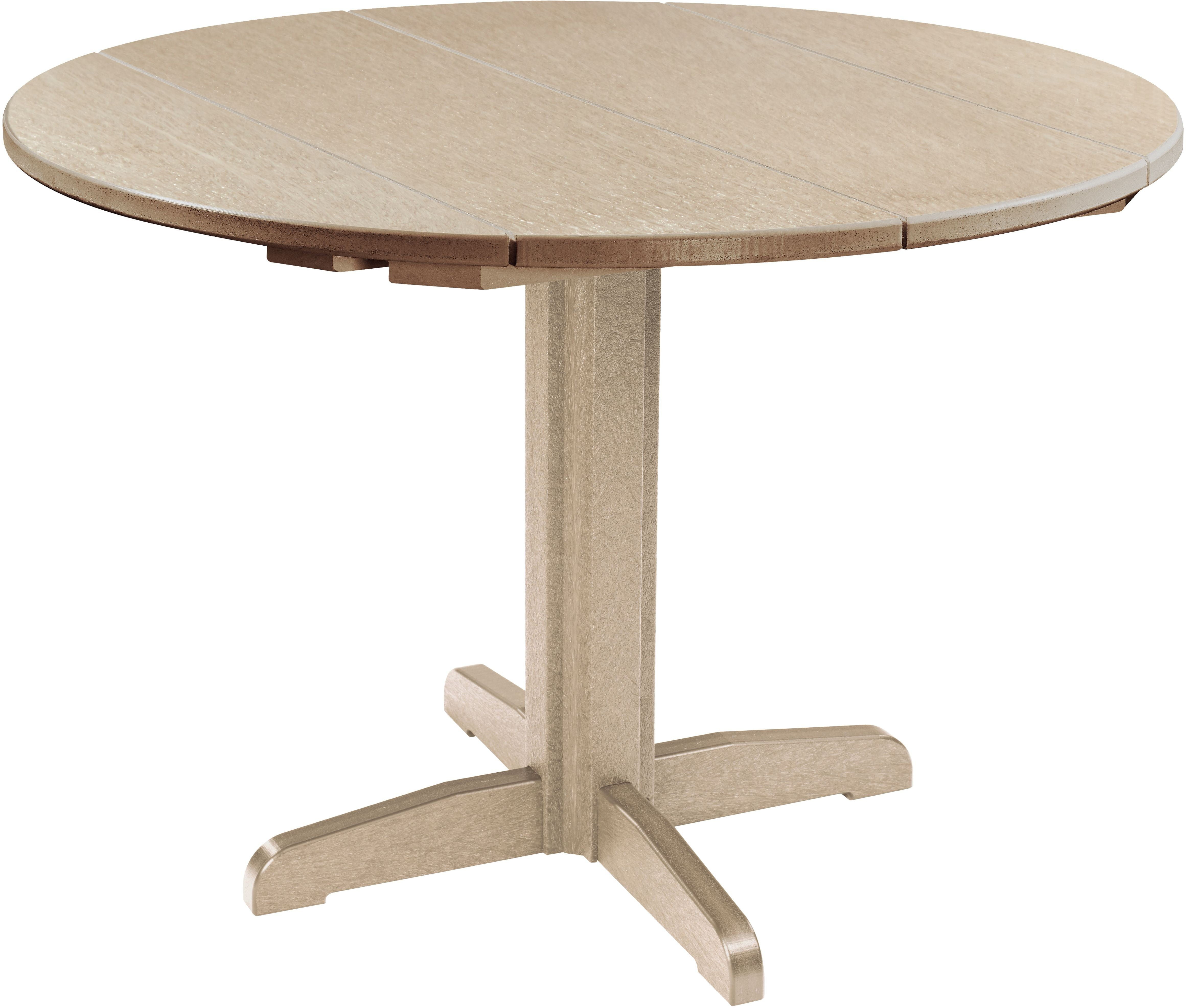 Generation Beige 40" Round Dining Table from CR Plastic ...