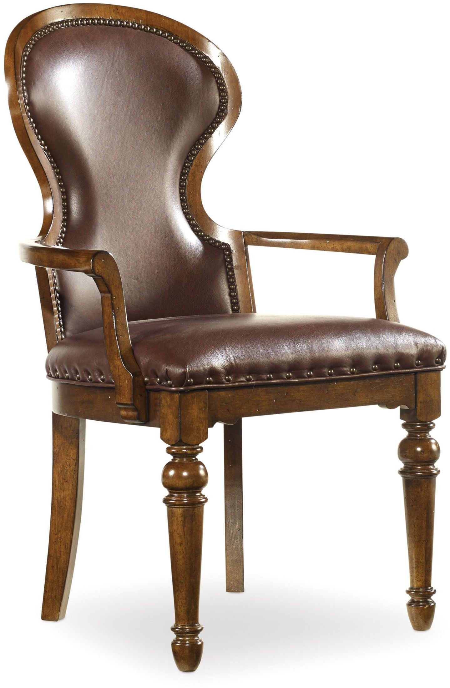 Tynecastle Brown Rectangular Extendable Leg Dining Room Set from Hooker