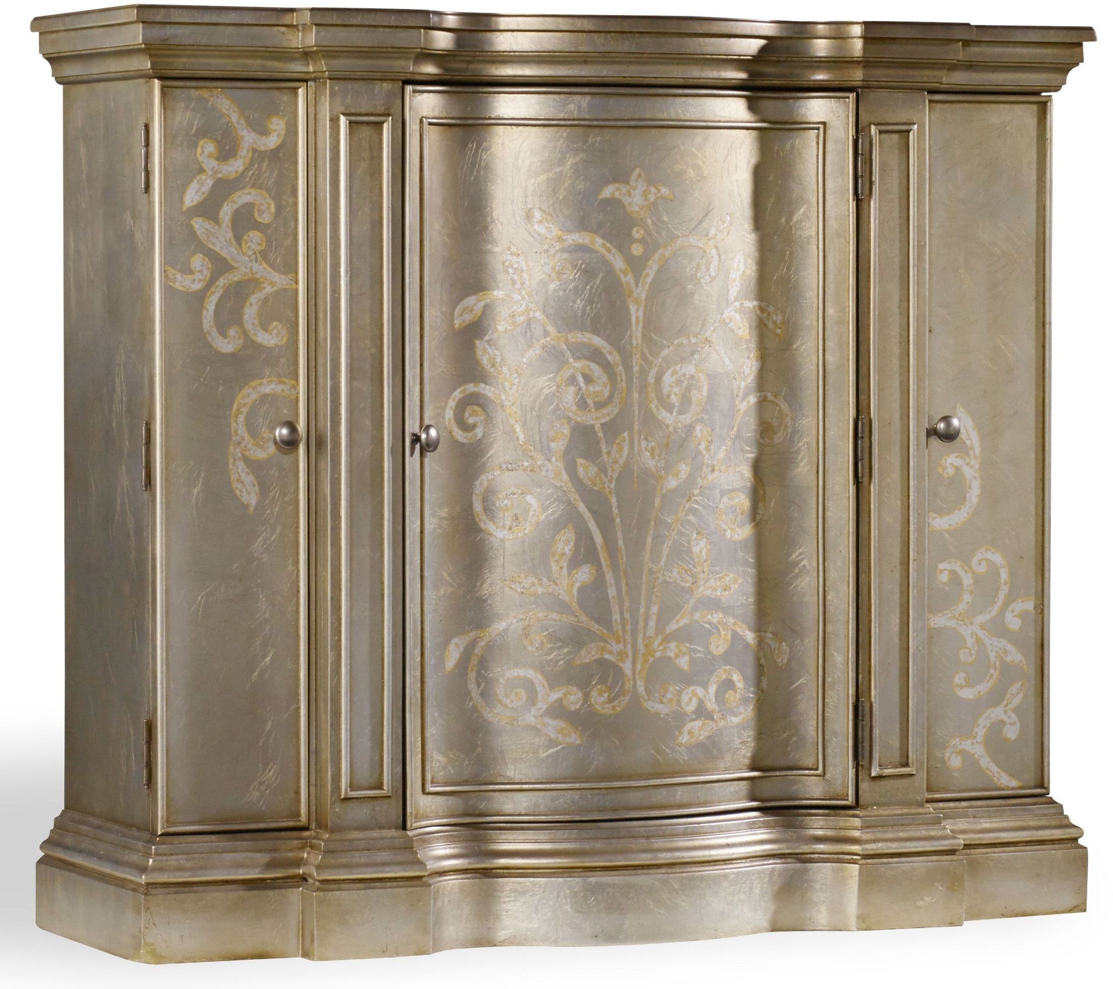 Gold 3 Door Credenza from Hooker Coleman Furniture