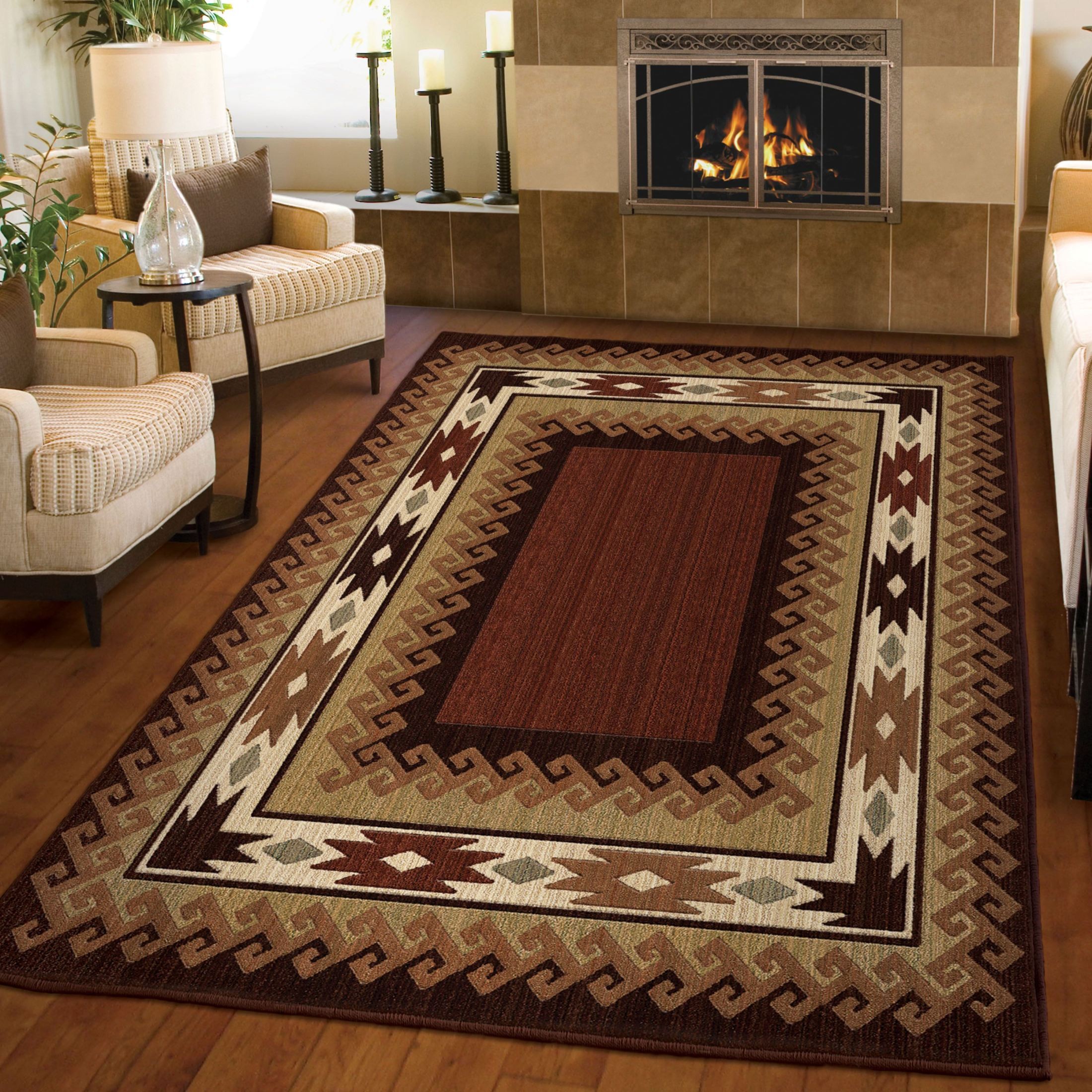 brown lodge revival lodge durango brown medium area rug from brown lodge revival lodge durango brown medium area rug from
