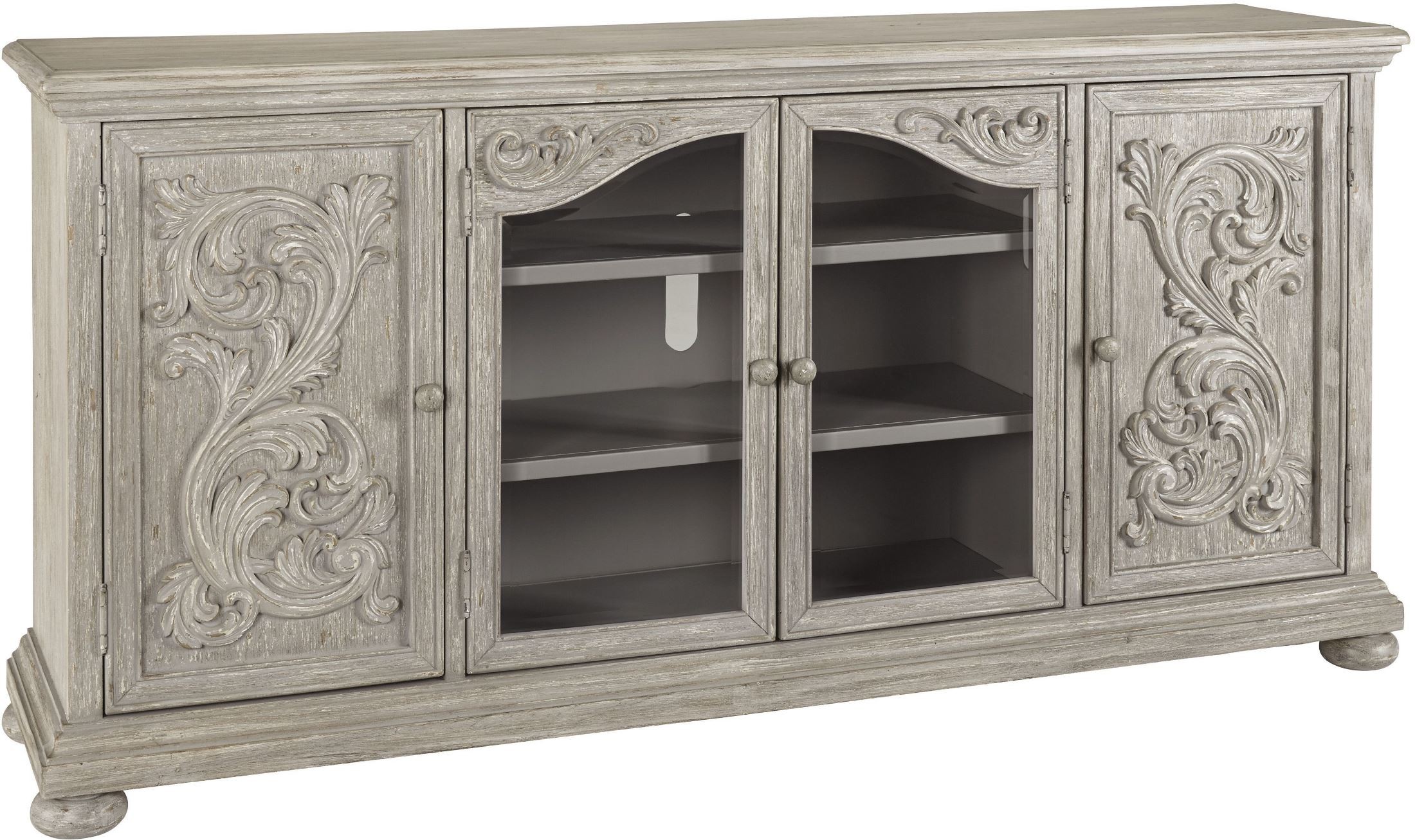 Marleny Gray Extra Large TV Stand from Ashley Coleman Furniture