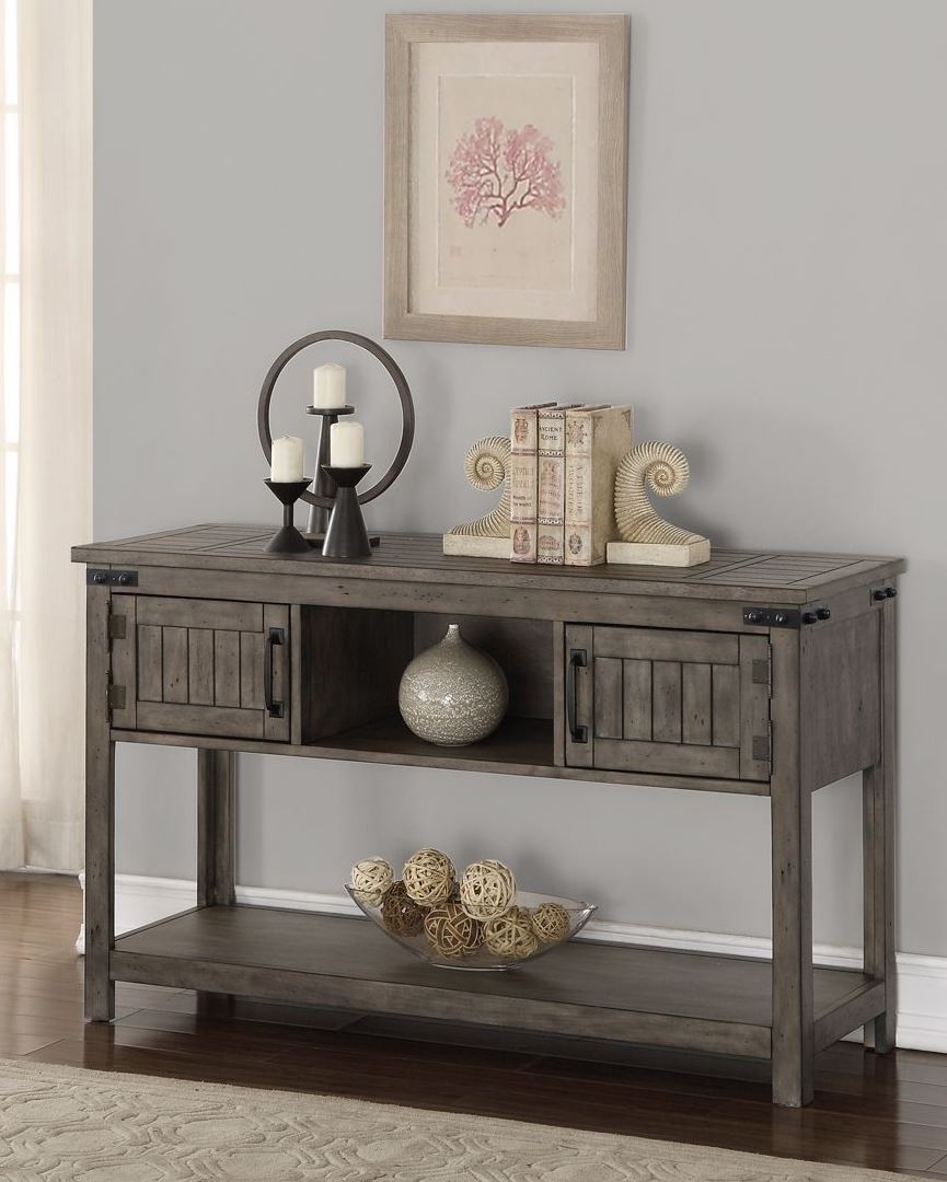Storehouse Gray Sofa Table From Legends Furniture | Coleman Furniture Storehouse Gray Sofa Table From Legends Furniture | Coleman Furniture