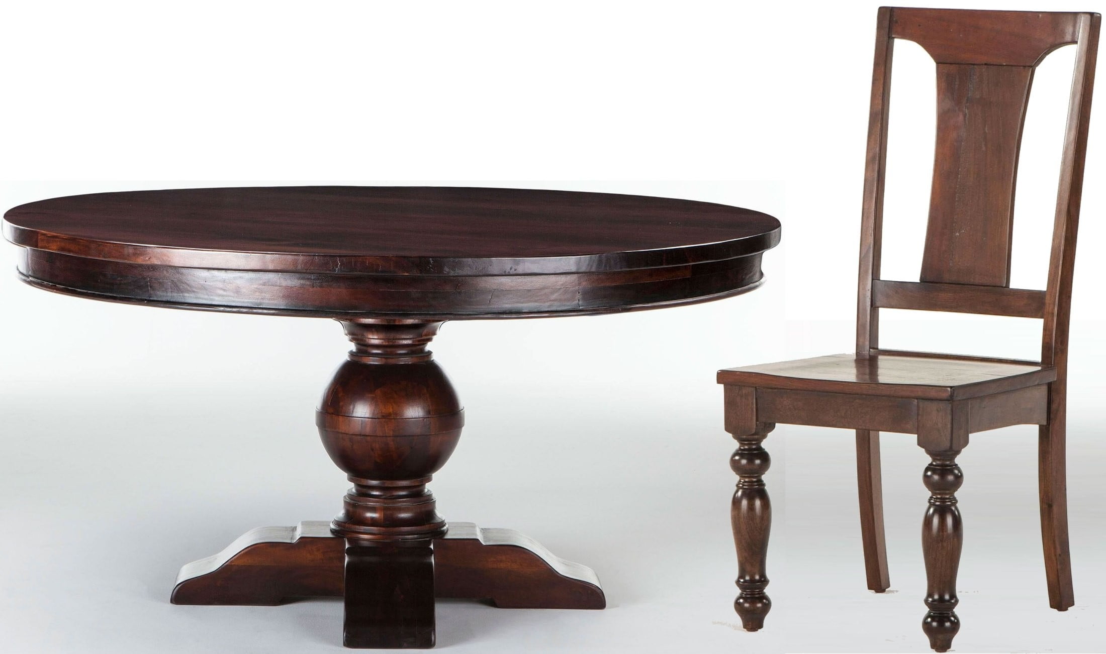 Chatham Chestnut 60" Round Dining Room Set from Home ...