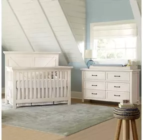 Westfield Brushed White 6 Drawer Dresser