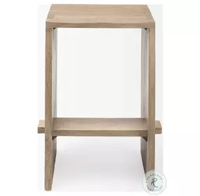 Aida Light Brown Counter Height Stool