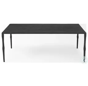 Timothy Ebony Black Iron Coffee Table