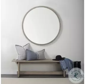 Aida Light Gray Bench