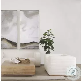 Ricciardo Cream Boucle Arm Chair