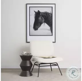 Odessa Dark Brown Accent Table