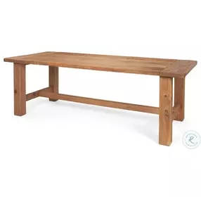 Stetson Natural Brown 94" Rectangular Dining Room Set