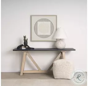 Khloe Cream Small Pouf