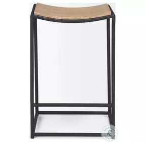 Taniel Light Brown Wood Counter Height Stool