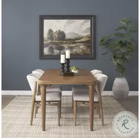 Suvan Light Brown 72" Rectangular Dining Table