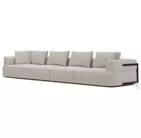 Warner Gray Modular 2 Piece Sectional