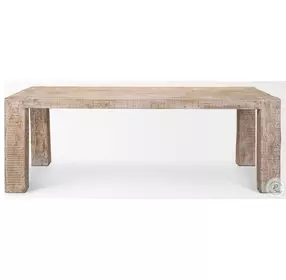 McArthur Whitewash Reclaimed Wood 84" Dining Table
