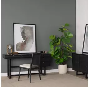 Grier Black 60" Office Desk