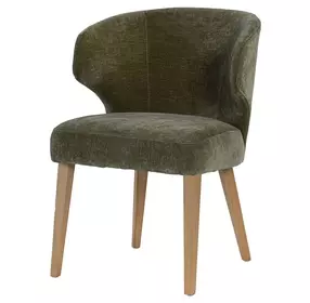 Niles Moss Olive Upholstered Dining Chair