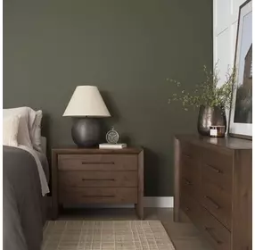 Belford Dark Brown 3 Drawer Nightstand