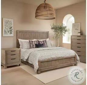 Horizon Briarwood Smoke California King Panel Bed