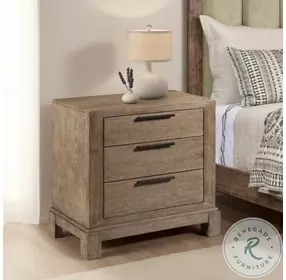 Horizon Thistle Smoke Nightstand