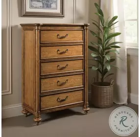 Ashford Meadowcrest Cognac Drawer Chest