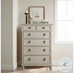 Azure Cove Seacliff Egret Drawer Chest
