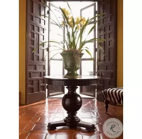 Kingstown Deep Rich Black Marigot Center Table