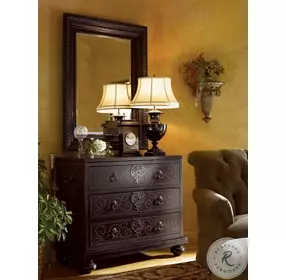Kingstown Deep Rich Black Fairpoint Mirror