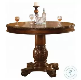 Chateau De Ville Cherry Round Counter Height Table Set
