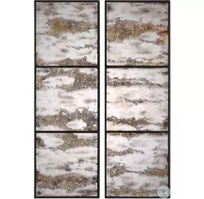 Rahila Deep Earth Mirror Set of 2