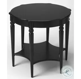 Bainbridge Black Licorice Accent Table