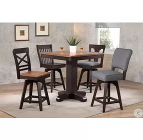 Choices Black Oak Pub Table