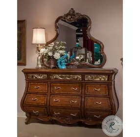 Belle Maison Light Espresso Dresser