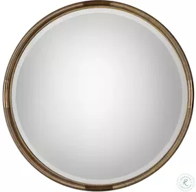 Finnick Lightly Antique Gold Leaf Mirror