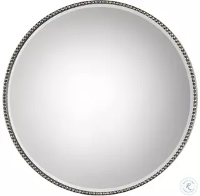 Theanor Lightly Antique Silver Leaf Mirror