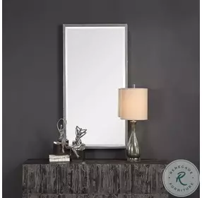 Gabelle Lightly Antique Metallic Silver Mirror