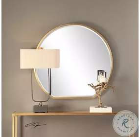 Texar Metallic Gold Leaf Mirror