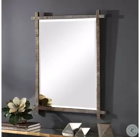 Abanu Antique Gold Rectangle Mirror