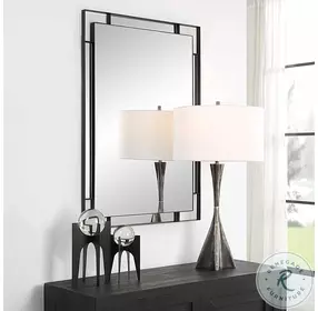 Darvin Matte Black Mirror