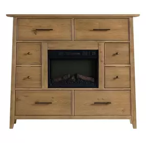 Jackson Golden Oak 8 Drawer Estate Chest